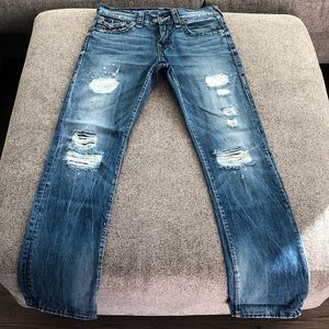 True Religion Ricky Relaxed Straight Jean